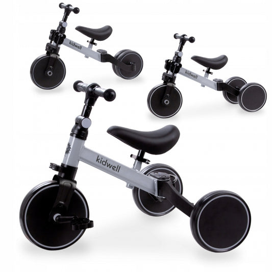 Tricicleta cu pedale 3 in 1 Kidwell Pico Cool Gray