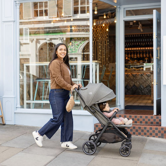 Joie - Carucior ultracompact Parcel LX, nastere - 22 kg, Signature Eclipse