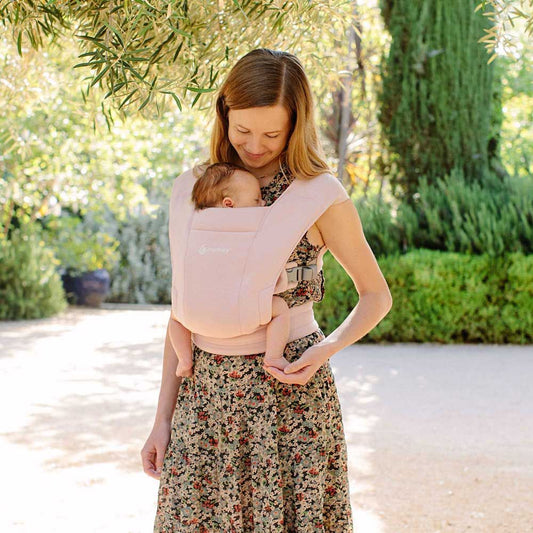 Marsupiu Ergobaby Embrace Blush Pink Ergobaby BCEMAPNK