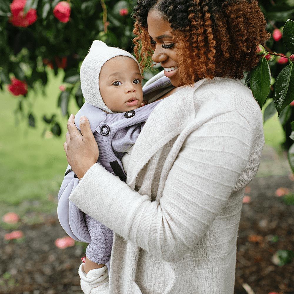Marsupiu Omni 360 Cool Air Mesh Lilac Grey Ergobaby BCS360PLILAC