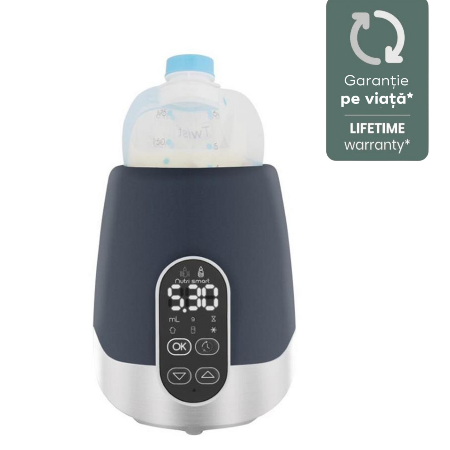 Babymoov Incalzitor pentru biberoane (recipiente) pentru casa si masina NutriSmart - imaginea 7