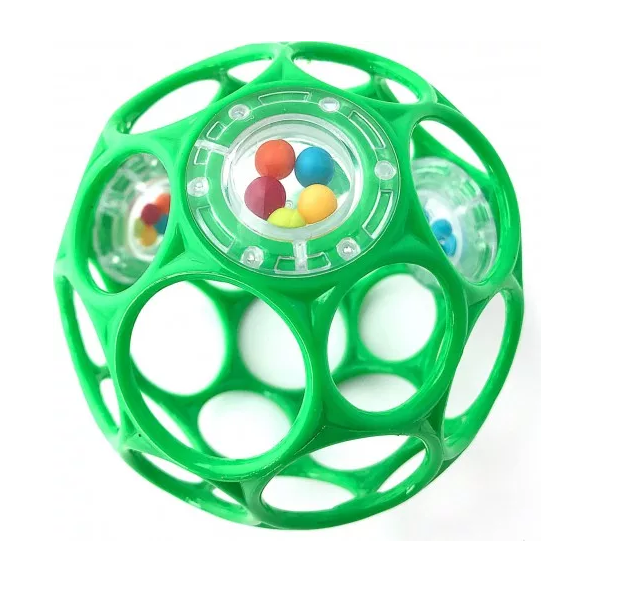 Bright Starts - Jucarie zornaitoare Oball Minge verde