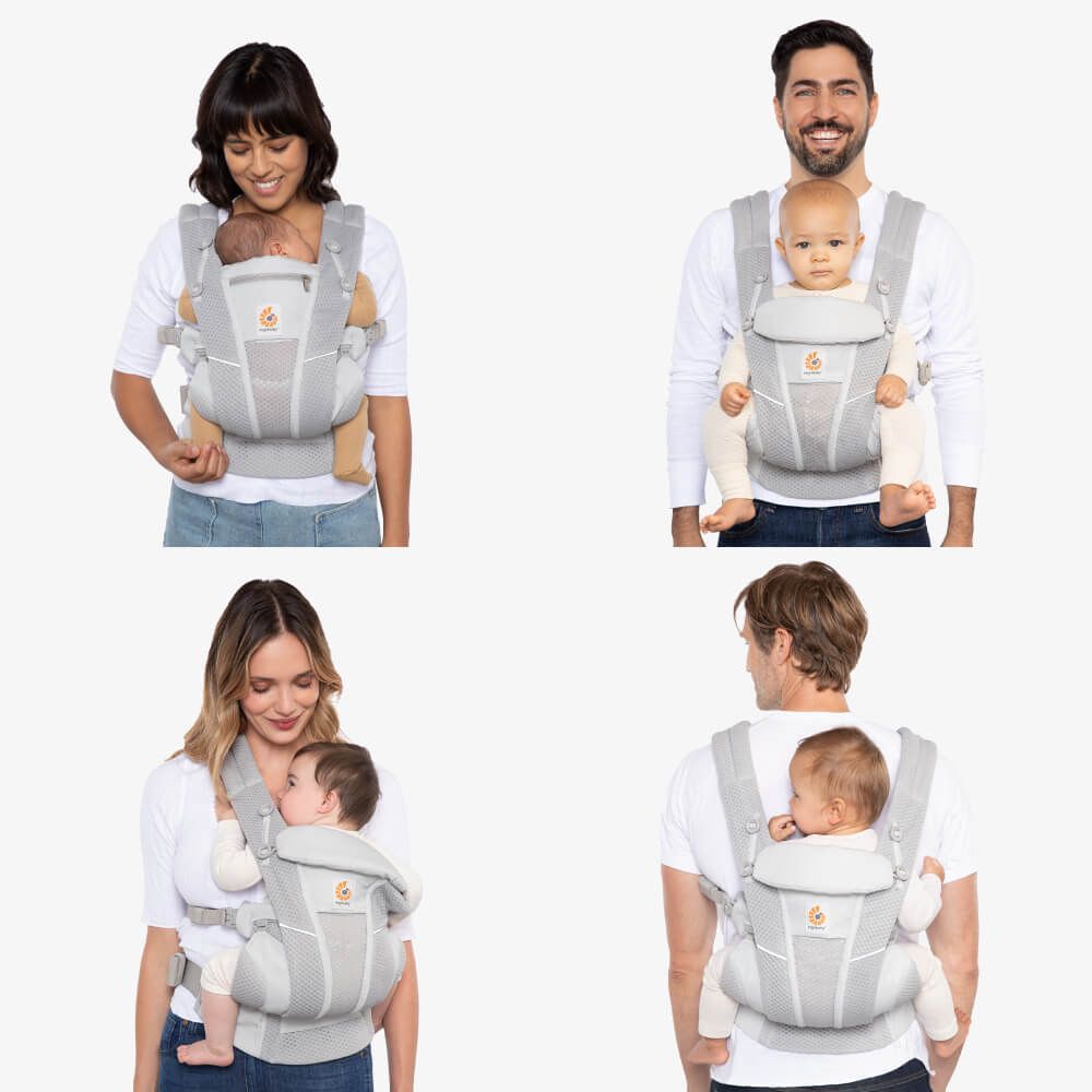 Ergobaby Marsupiu Omni Breeze Natural Beige - imaginea 5