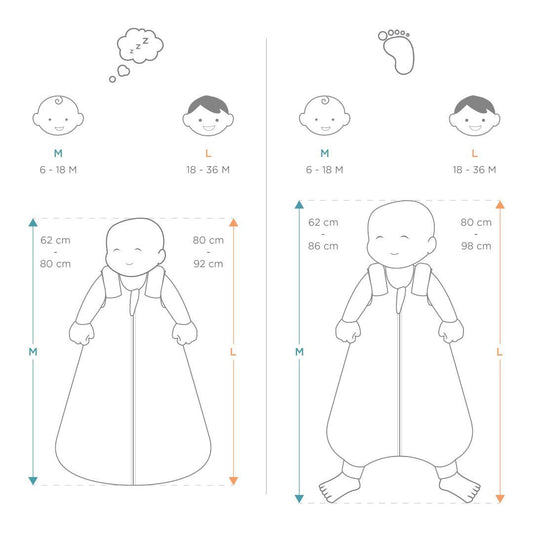 Sac de Dormit, 2 in 1 ,Rose Hearts, 18-36 luni, 0.5 TOG