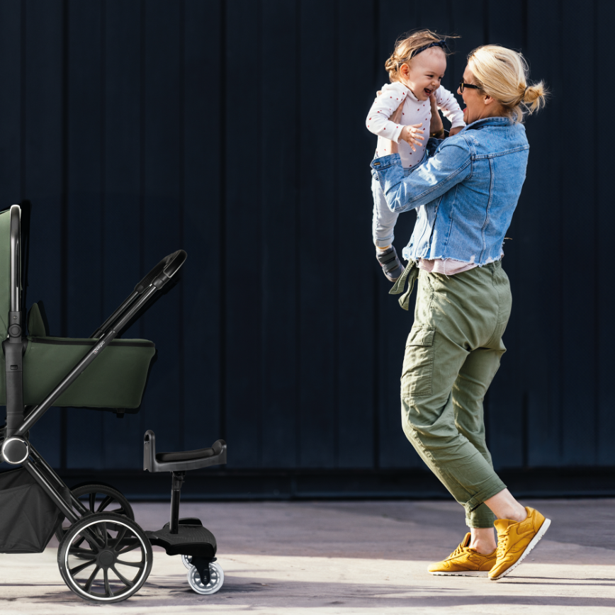 BabyGo - Adaptor carucior WeGo pentru al doilea copil, cu scaun inclus