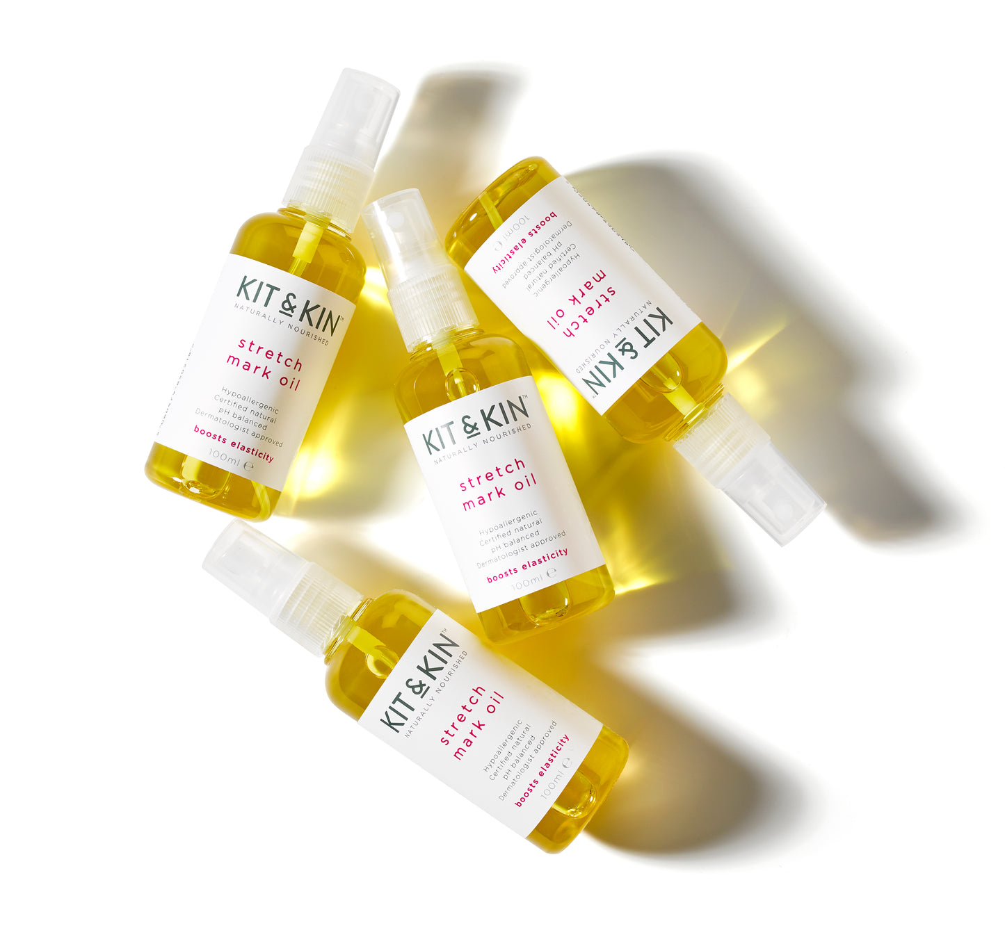Kit and Kin Ulei pentru vergeturi Kit & Kin 100ml - imaginea 3