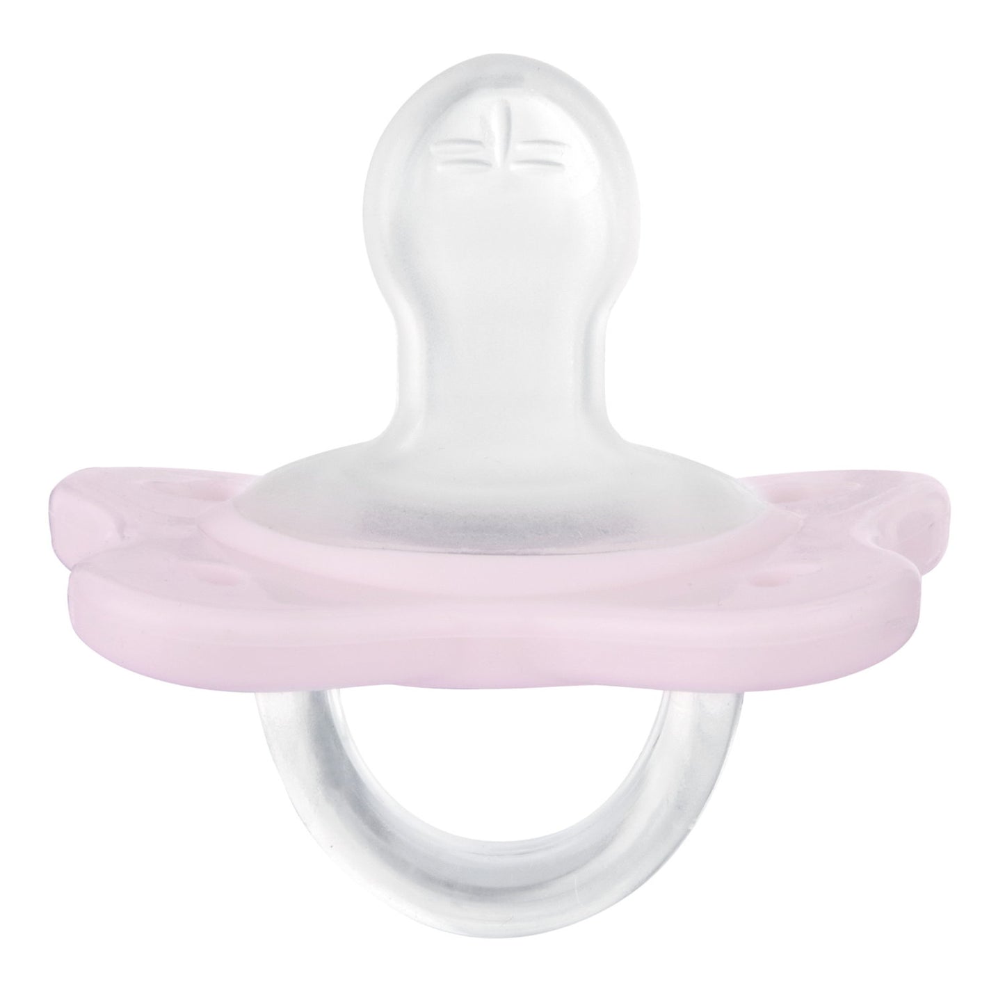 Suzeta anatomica Chicco PhysioForma DualSoft, 2buc, roz, 2-6luni