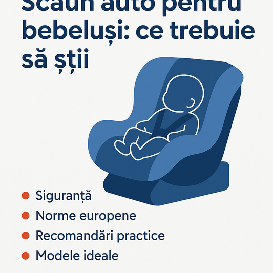 Scaun auto pentru bebeluși instalat în mașină – Bebes.ro