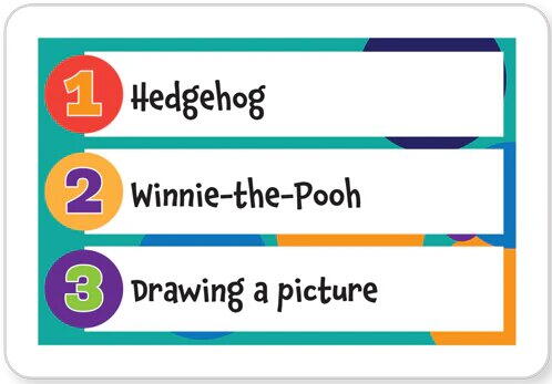 Joc de mima pentru copii