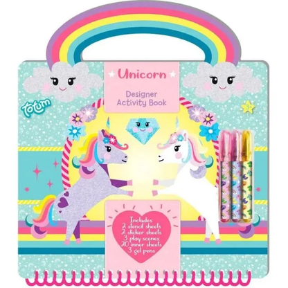 Carte cu activitati - Unicorni