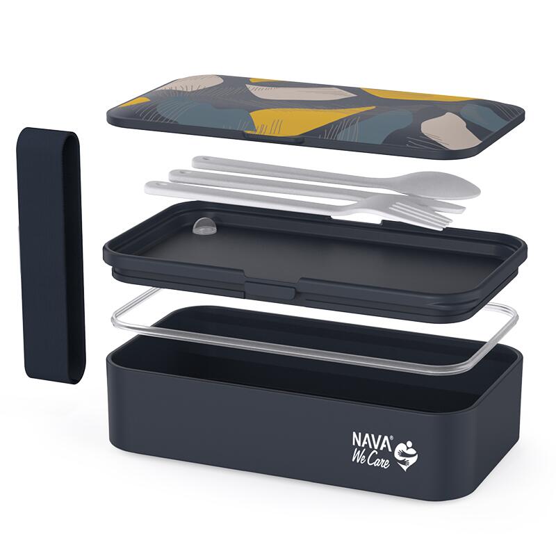 Lunchbox Nava WE care 650 ml gri