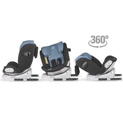 Scaun auto iSize 40-150 cm Coccolle Lyra Celestial blue