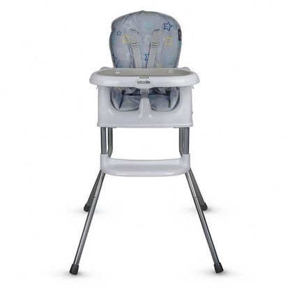 Scaun de luat masa multifunctional Coccolle Ziti Grey Stars