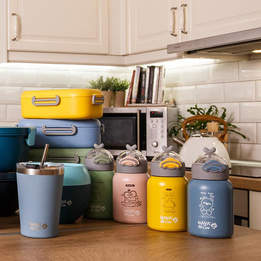 Sticla termoizolanta Nava We care 350 ml roz