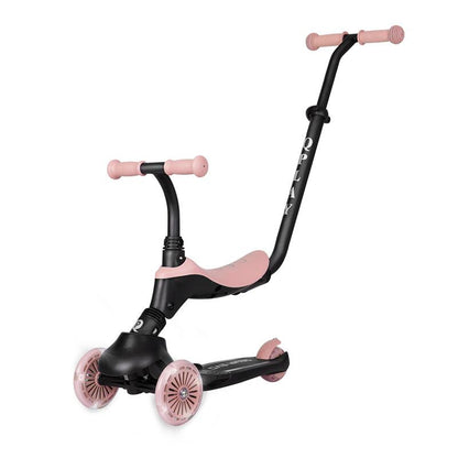 Trotineta multifunctionala 5in1 Qplay Sema EVO Roz