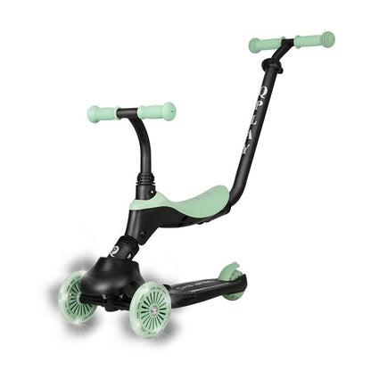 Trotineta multifunctionala 5in1 Qplay Sema EVO Verde