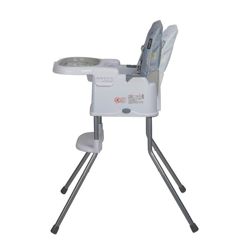 Scaun de luat masa multifunctional Coccolle Ziti Grey Stars