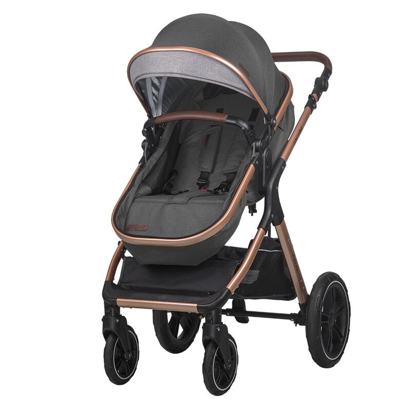 Carucior transformabil 3in1 Coccolle Melora Diamond black