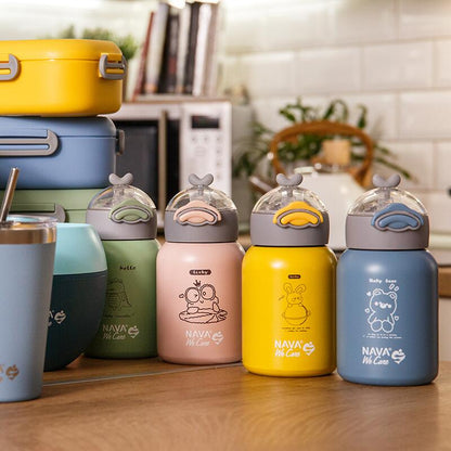 Sticla termoizolanta Nava We care 350 ml roz