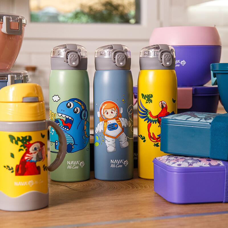 Sticla termoizolanta Nava We care 500ml roz