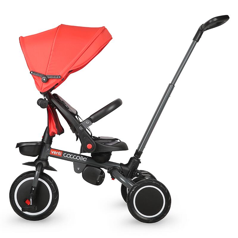 Tricicleta multifunctionala Coccolle Venti Chili pepper