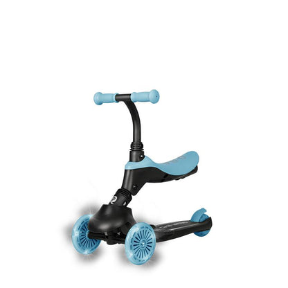 Trotineta multifunctionala 5in1 Qplay Sema EVO Albastru