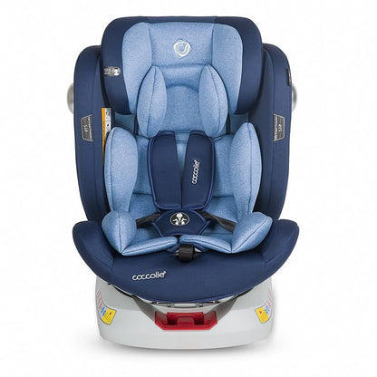 Scaun auto 0-36 kg rotativ Coccolle Nerio Celestial blue