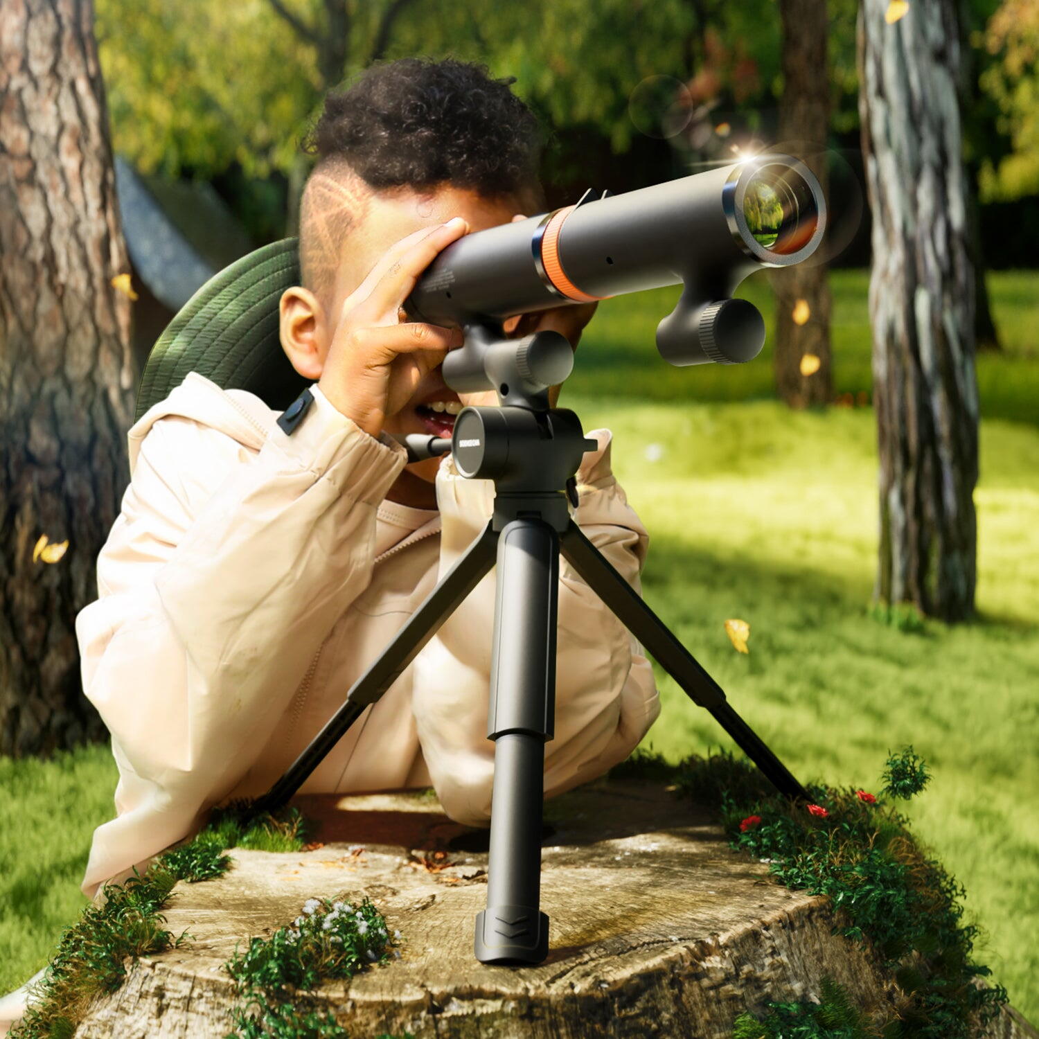 Telescop multifunctional 3 in 1