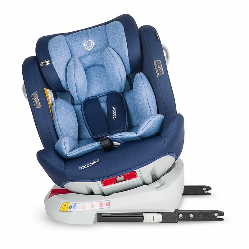 Scaun auto 0-36 kg rotativ Coccolle Nerio Celestial blue