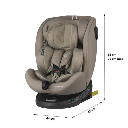 Scaun auto iSize 40-150 cm Coccolle Nova Sand beige