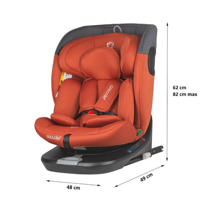 Scaun auto iSize 40-150 cm Coccolle  Atira Cinnamon brown