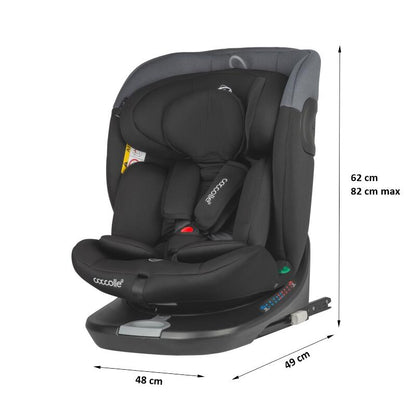 Scaun auto iSize 40-150 cm Coccolle  Atira Diamond black