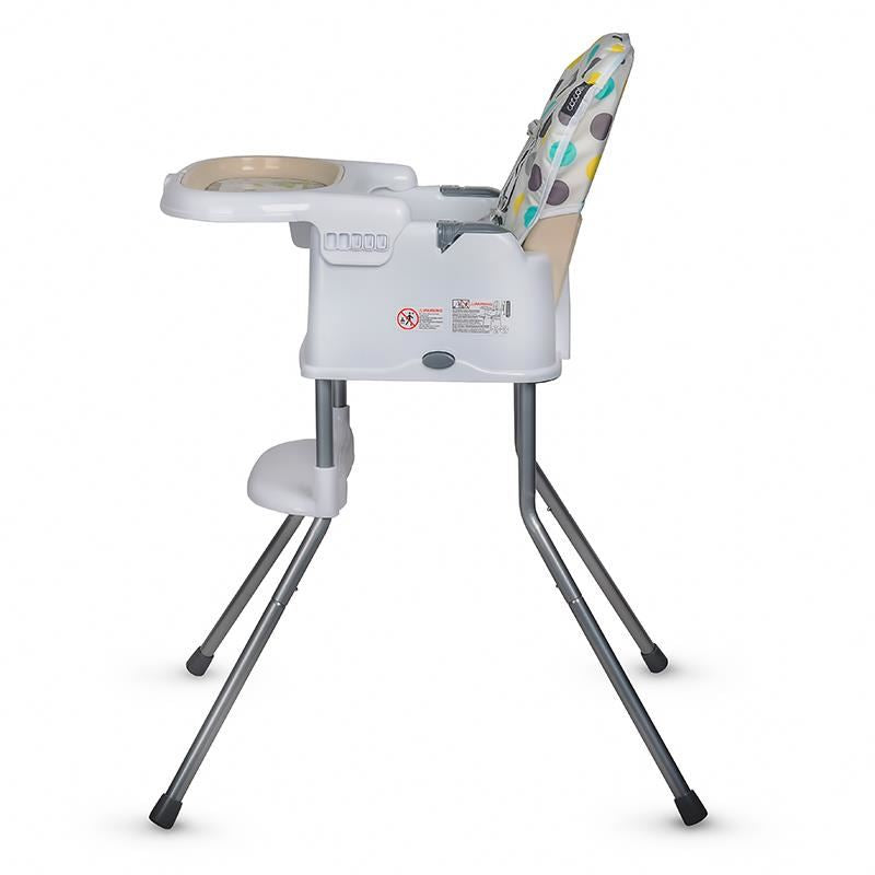 Scaun de luat masa multifunctional Coccolle Ziti Beige Dots