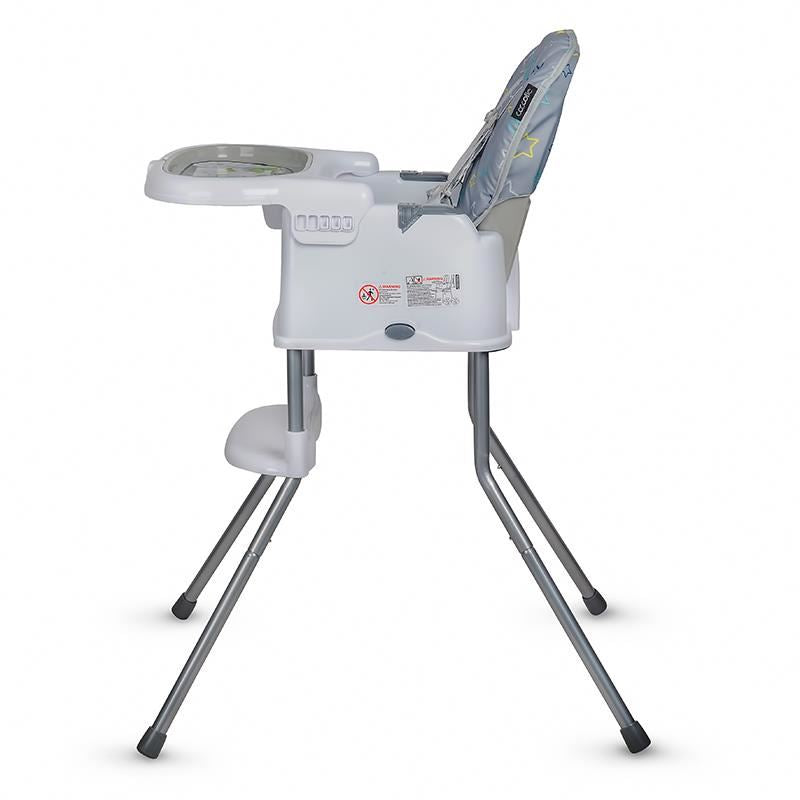 Scaun de luat masa multifunctional Coccolle Ziti Grey Stars