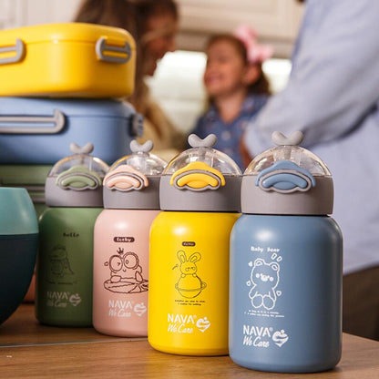 Sticla termoizolanta Nava We care 350 ml roz