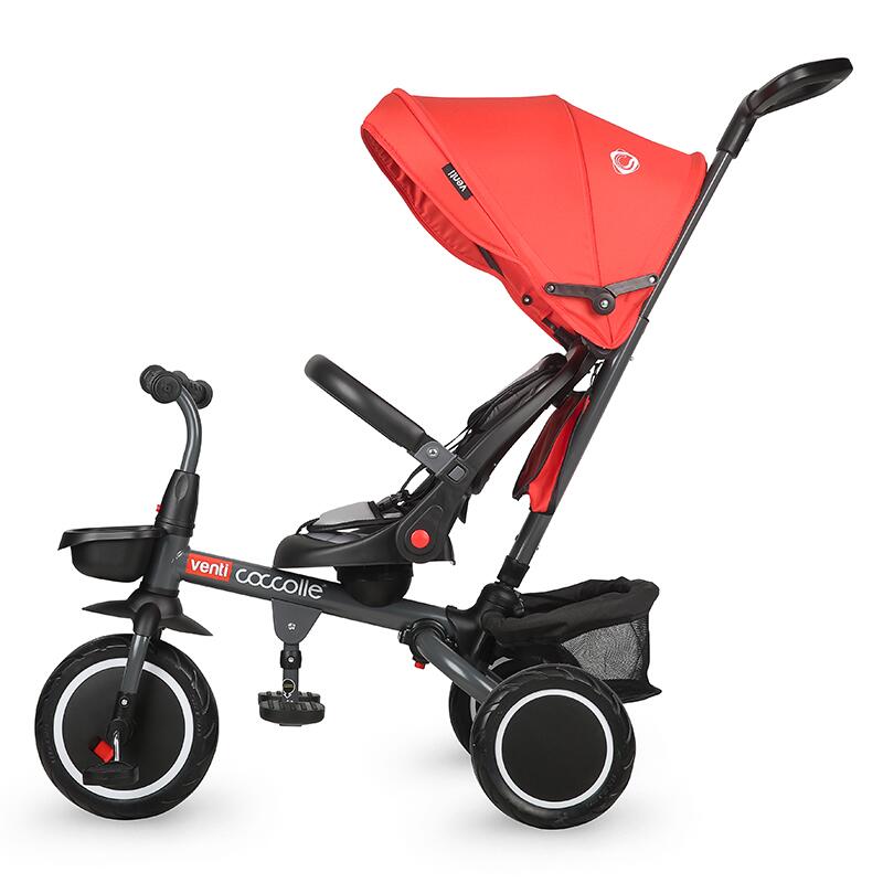 Tricicleta multifunctionala Coccolle Venti Chili pepper