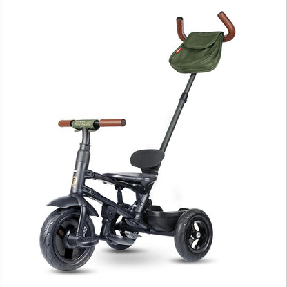 Tricicleta pliabila Qplay Rito Deluxe Verde-Maslina