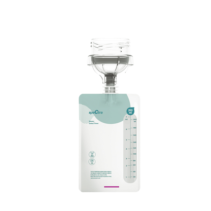 Pungi colectare lapte cu conectare directa (10 pungi, conector inclus)