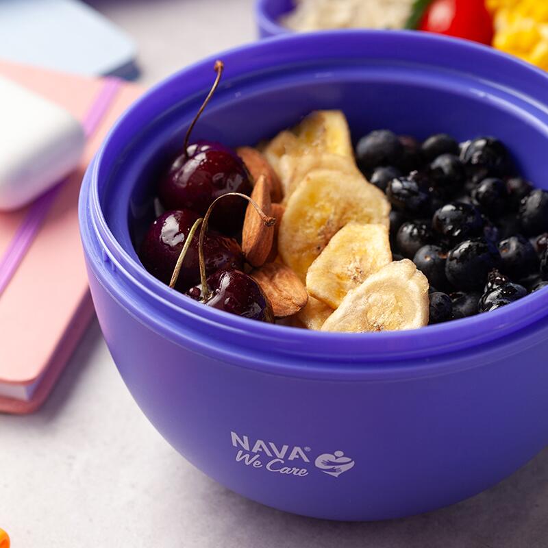 Caserola rotunda Nava We care 800 ml violet