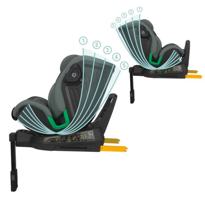 Scaun auto iSize 40-150 cm Coccolle Mago Greenstone