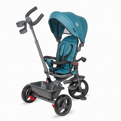 Tricicleta multifunctionala Coccolle Primo Turquoise tide