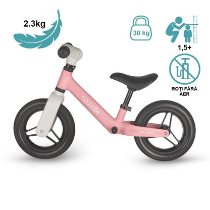 Bicicleta fara pedale Coccolle First Way, Blush Pink