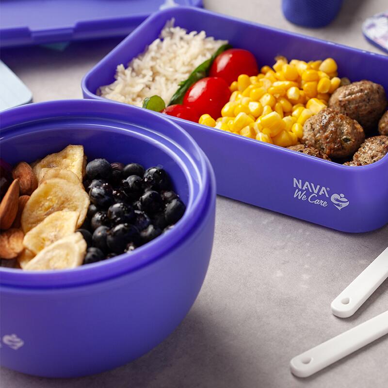 Lunchbox Nava WE care 650 ml gri