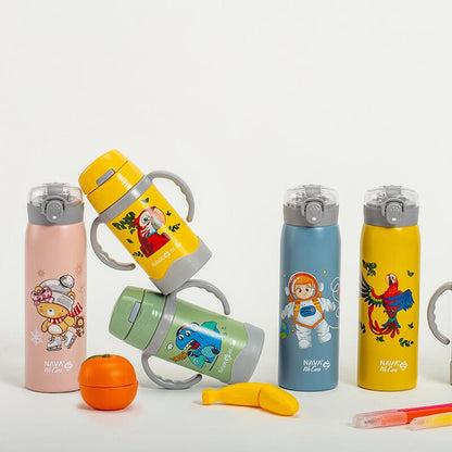 Sticla termoizolanta Nava We care 500ml galben