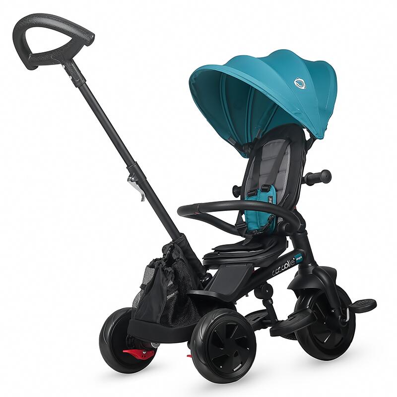Tricicleta multifunctionala Coccolle Alegra Turquoise tide