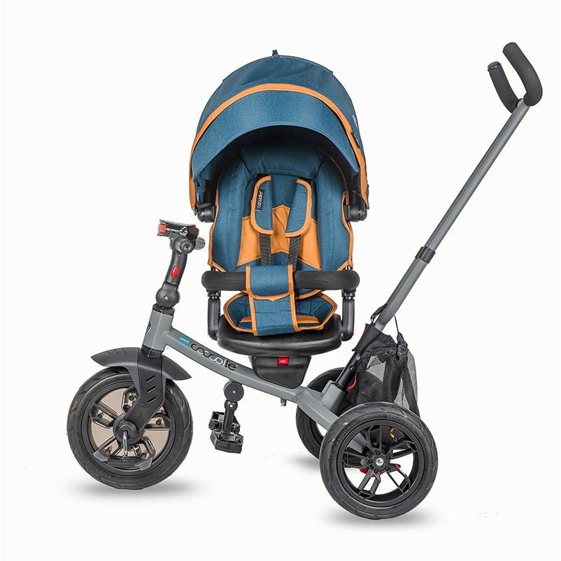 Tricicleta multifunctionala Coccolle Pianti True Blue