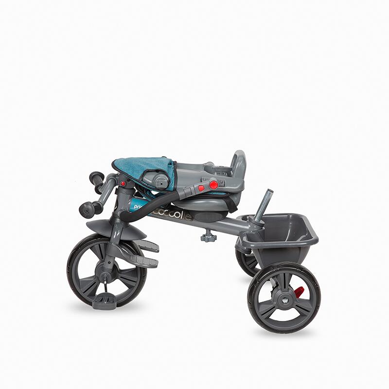 Tricicleta multifunctionala Coccolle Primo Turquoise tide