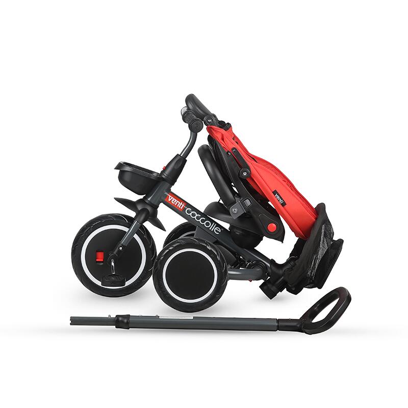 Tricicleta multifunctionala Coccolle Venti Chili pepper