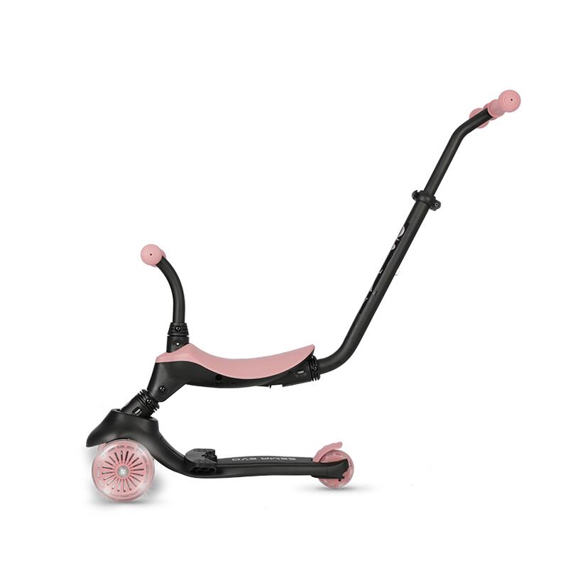 Trotineta multifunctionala 5in1 Qplay Sema EVO Roz