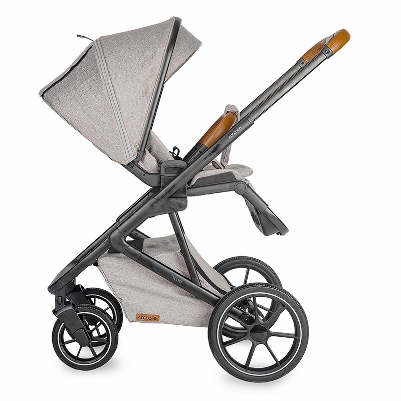 Carucior modular 2in1 Coccolle Nessia Lunar rock+Balansoar bebelusi C Velio Butternut